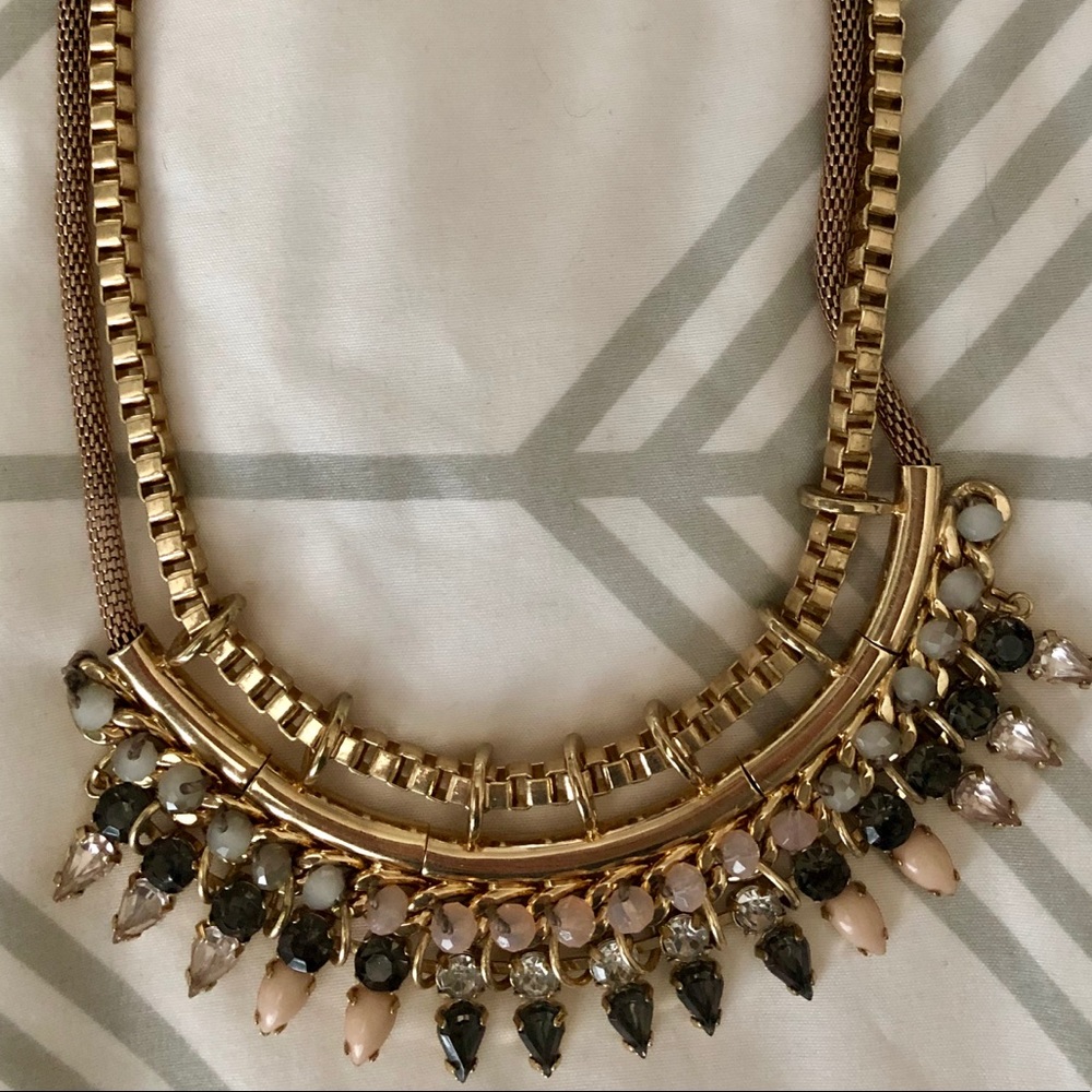 Express collar statement necklace
